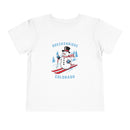 Breckenridge, Colorado Toddler Skiing Snowman Graphic Tee - Kids Breckenridge T-Shirt-1