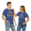 Utah T Shirt Retro Mountain - Unisex Utah Shirt-72