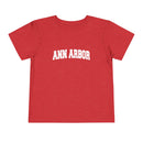 Ann Arbor, Michigan Toddler Graphic Tee - Kids Ann Arbor Vacation T-Shirt-5