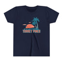 Torrey Pines, California Youth Shirt - Retro Palm Tree Torrey Pines Kid's T-Shirt-4