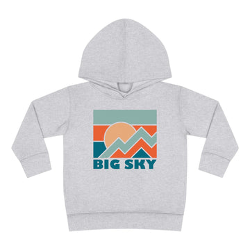 Big Sky, Montana Toddler Hoodie - Unisex Big Sky Toddler Sweatshirt