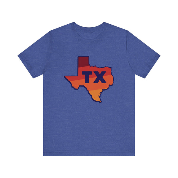 Texas T-Shirt Retro - Adult Unisex Texas T Shirt