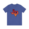 Texas T-Shirt Retro - Adult Unisex Texas T Shirt