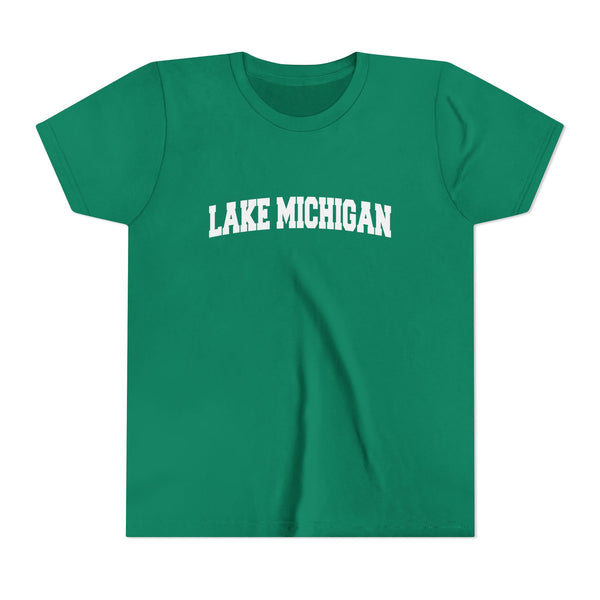Lake Michigan Youth Graphic Tee - Kids T Shirt