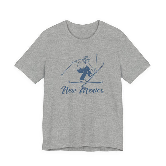 New Mexico T Shirt - Vintage Ski Graphic New Mexico Tee