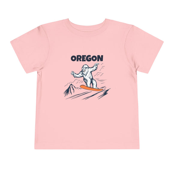 Oregon Yeti Snowboard Toddler Tee