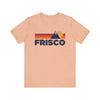 Retro Frisco, Colorado T-shirt, Mountain Tee, Vintage Frisco Unisex Jersey Shirt, Outdoor Hiking Apparel