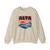Alta, Utah Sweatshirt Retro Mountains, Alta Unisex Graphic Crewneck