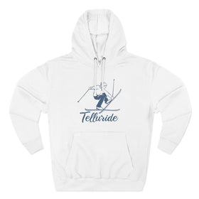 Premium Telluride, Colorado Vintage Snow Ski Hoodie