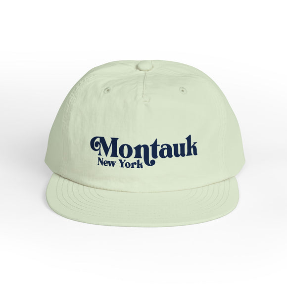 Montauk, New York Retro Surf Cap