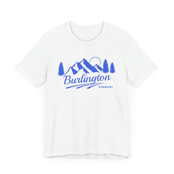 Burlington, Vermont T-Shirt - Retro Mountain Unisex Burlington Shirt