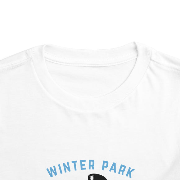 Winter Park, Colorado Toddler Skiing Snowman Graphic Tee - Kids Winter Park Shirt