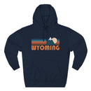 Wyoming Hoodie - Retro Mountain Unisex Sweatshirt-7