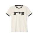 Key West, Florida Cotton Ringer Graphic Tee - Unisex Key West T Shirt, Vintage Style Tee, Men's/Women's Tee-2