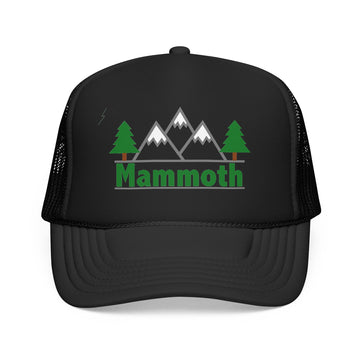 Mammoth, California Trucker Hat - Foam Mountain Cap - 0