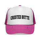 Crested Butte, Colorado Collegiate Style Trucker Hat-7
