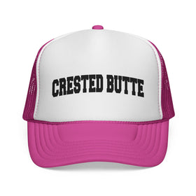 Buy pink Crested Butte, Colorado Collegiate Style Trucker Hat