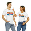 Alaska T-Shirt - Mountain Sunset Unisex Alaska Shirt