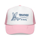 Truckee, California Ski Bunny Trucker Hat-1