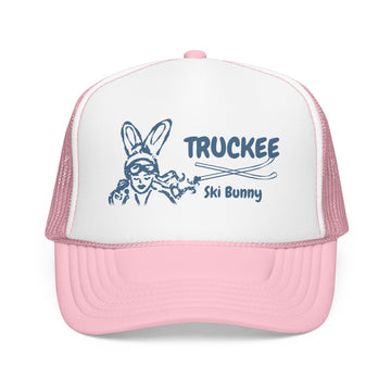 Truckee, California Ski Bunny Trucker Hat
