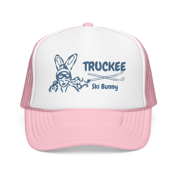 Truckee, California Ski Bunny Trucker Hat