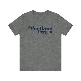 Portland, Oregon Graphic Tee, Casual T-Shirt, Vintage Style Shirt - 0