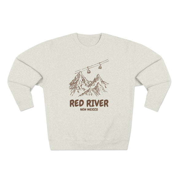 Premium Red River, New Mexico Gondola Ski Mountain Sweatshirt