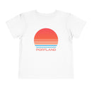 Portland, Oregon Toddler T-Shirt - Retro 80s Toddler Portland Shirt-2