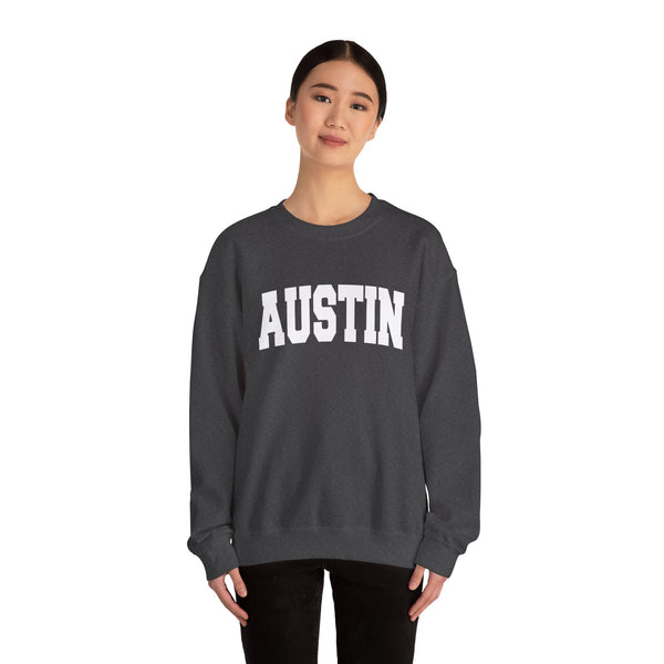 Austin, Texas Sweatshirt - Unisex Graphic Crewneck
