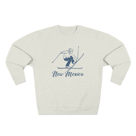Premium New Mexico Vintage Snow Ski Sweatshirt