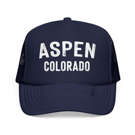 Aspen, Colorado Trucker Hat - Aspen Cap