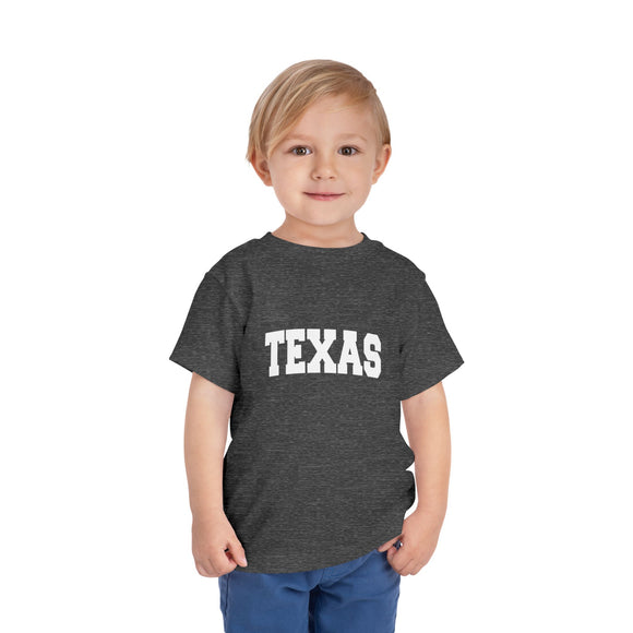 Texas Toddler Graphic Tee - Kids Texas Vacation T-Shirt