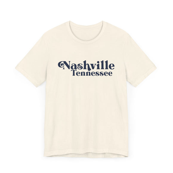 Nashville, Tennessee Graphic Tee, Casual T-Shirt, Vintage Style Shirt