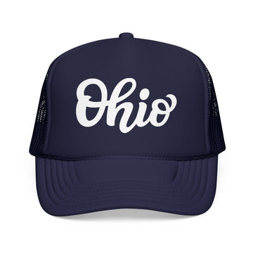 Kids Ohio Trucker Hat - Youth Snapback Cap