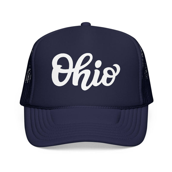 Kids Ohio Trucker Hat - Youth Snapback Cap