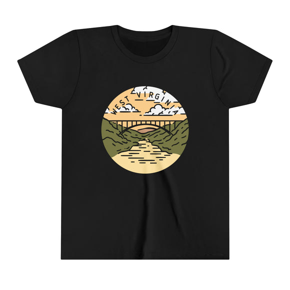 West Virginia Youth T-Shirt - Unisex Kids West Virginia Shirt