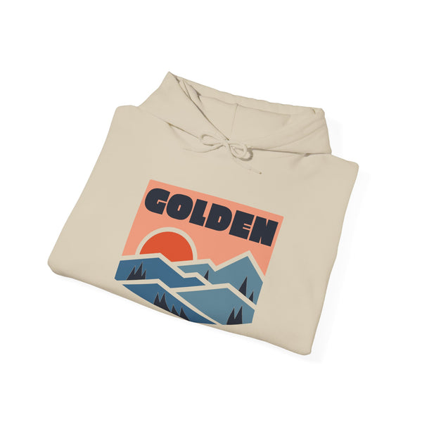 Golden, Colorado Hoodie - Unisex Mountain Golden Hoodie Graphic Sweatshirt