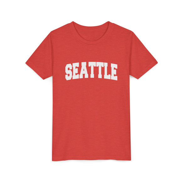 Seattle, Washington Youth Graphic Tee - Kids Seattle T Shirt