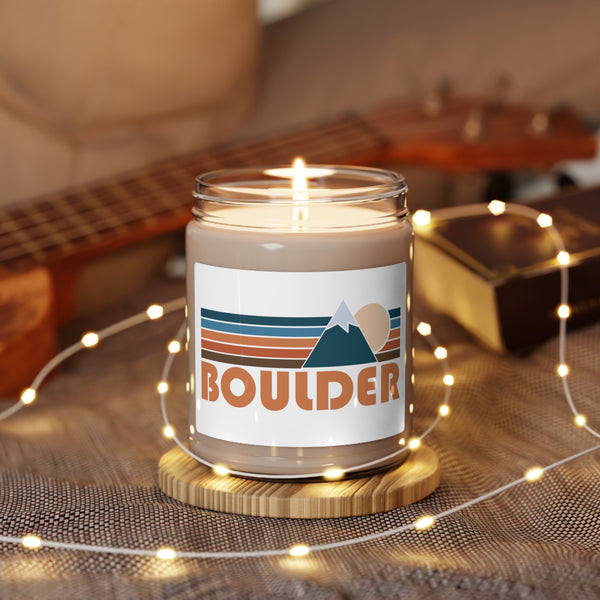 Boulder, Colorado Candle - Scented Soy Boulder Candle, 9oz