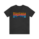 Montana T-Shirt - Mountain Sunset Unisex Montana Shirt-4