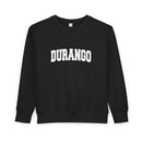 Durango, Colorado Toddler Sweatshirt - Durango Toddler Crewneck Sweatshirt-3