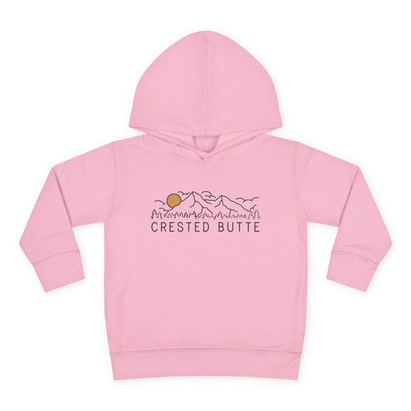 Crested Butte, Colorado Toddler Hoodie - Unisex Crested Butte Toddler Sweatshirt