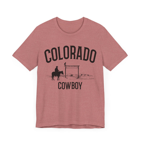 Colorado Cowboy T Shirt - Colorado Graphic Tee