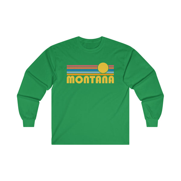 Montana Long Sleeve Shirt - Retro Unisex Shirt