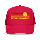 Lake of the Ozarks, Missouri Retro Sunset Trucker Hat-4