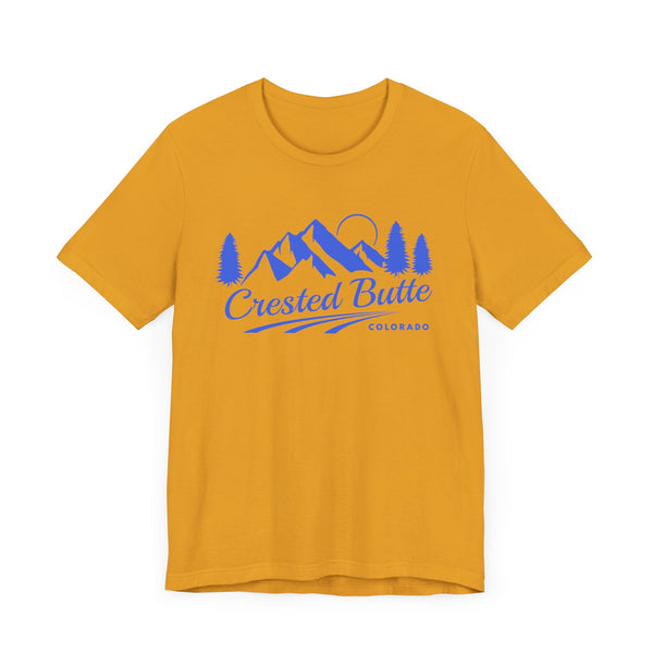 Crested Butte, Colorado T-Shirt - Retro Mountain Unisex Crested Butte Shirt