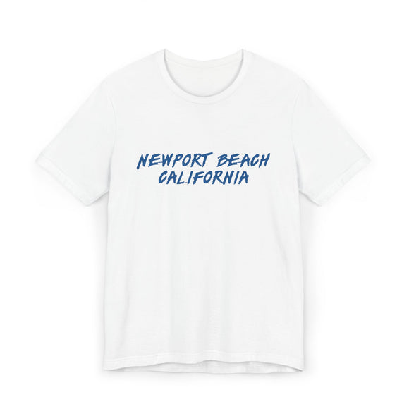 Newport Beach T-Shirt | 100% Cotton Retro California Tee