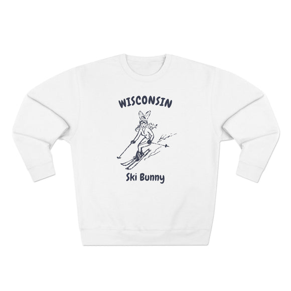 Premium Wisconsin Ski Bunny Sweatshirt