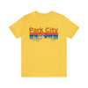 Park City, Utah Shirt - Mountain Sunset Unisex Park City T-Shirt