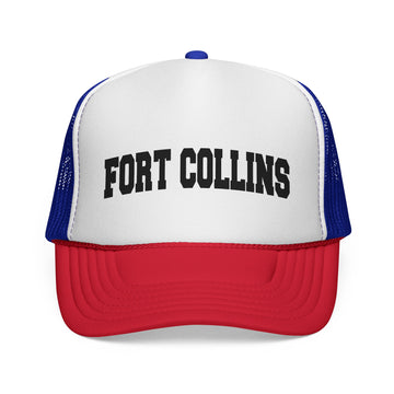 Fort Collins, Colorado Collegiate Style Trucker Hat